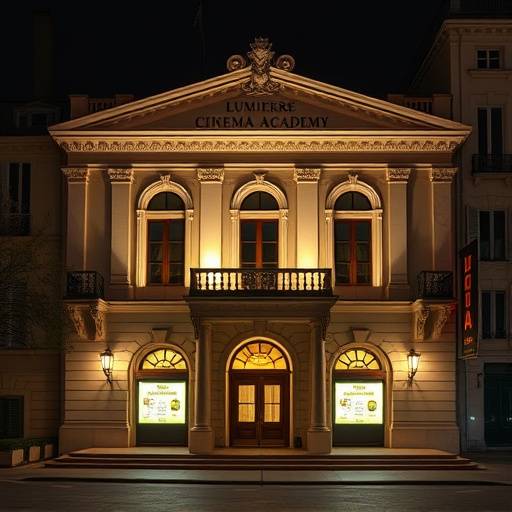 B√¢timent principal de l'√©cole, Acad√©mie Lumi√®re Cin√©ma, Marseille