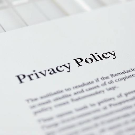 Document de politique de confidentialit√©